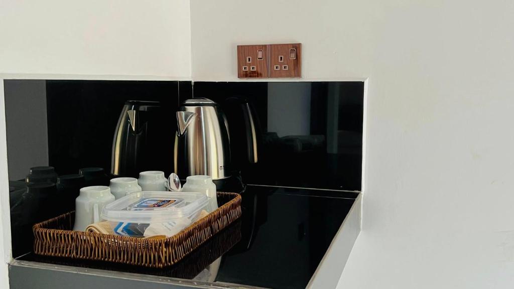 Electric Kettle and Coffee Station